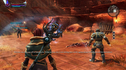 After selection, go to the arena - Alserund - p. 4 - Side missions - Kingdoms of Amalur: Reckoning - Game Guide and Walkthrough