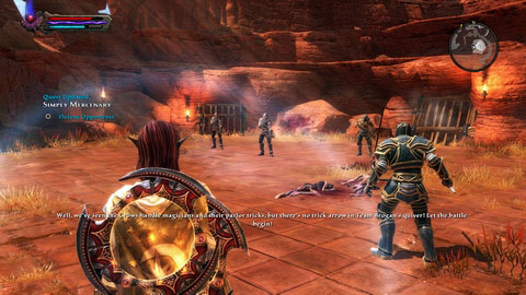This is yet another fight on the arena, ordered by Jakin - Alserund - p. 4 - Side missions - Kingdoms of Amalur: Reckoning - Game Guide and Walkthrough