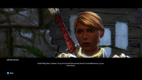 First go to Adrith Deofrit in Ironfast Keep and take a package from her - Menetyre - p. 1 - Side missions - Kingdoms of Amalur: Reckoning - Game Guide and Walkthrough
