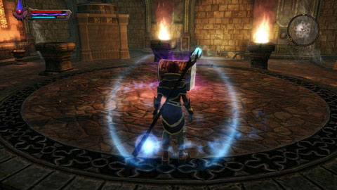 Once you have such situation, use two stones standing in front of them (on the other side of the circle) - Apotyre - p. 4 - Side missions - Kingdoms of Amalur: Reckoning - Game Guide and Walkthrough