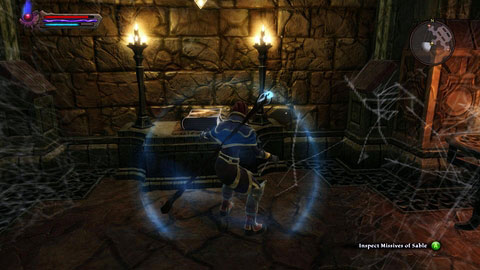 After collecting the artifact, leave the underground and meet Grim Onwig in Hospitalis Quarters M6(10) - Apotyre - p. 4 - Side missions - Kingdoms of Amalur: Reckoning - Game Guide and Walkthrough
