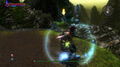 Defeat the beast and pick up Ariel's bag - Drowned Forest - p. 1 - Side missions - Kingdoms of Amalur: Reckoning - Game Guide and Walkthrough