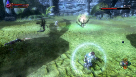 In addition to standard attacks, the mage will be summoning also groups of helpers - Drowned Forest - p. 5 - Side missions - Kingdoms of Amalur: Reckoning - Game Guide and Walkthrough