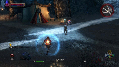Talk to your companion and keep running forwards, until you reach Tuatha's camp M13(4) - Shadow Pass - Side missions - Kingdoms of Amalur: Reckoning - Game Guide and Walkthrough