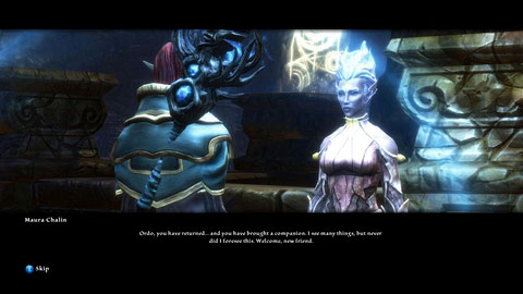 It will lead you to the chamber, where you'll find a woman Ordo was talking about - Twilight Pass - p. 1 - Side missions - Kingdoms of Amalur: Reckoning - Game Guide and Walkthrough