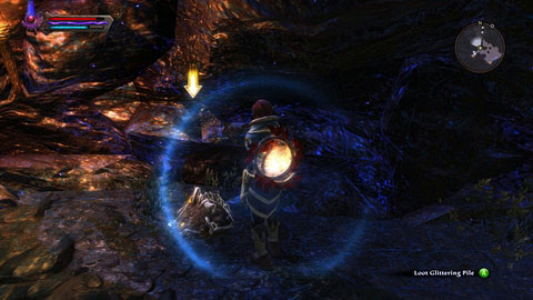 The item can be found in a pile of rubble, near the iron gate - Twilight Pass - p. 2 - Side missions - Kingdoms of Amalur: Reckoning - Game Guide and Walkthrough
