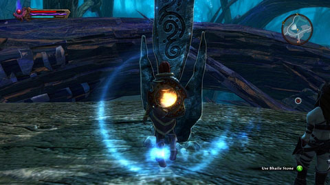 The second stone can be found a bit further to the south - Bhaile - Lorestones - Kingdoms of Amalur: Reckoning - Game Guide and Walkthrough
