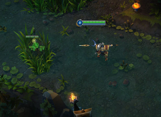 Clicking RMB will put down a Ward and uncover the surrounding area - Map visibility - Basic Gameplay - League of Legends - Beginners guide - Game Guide and Walkthrough