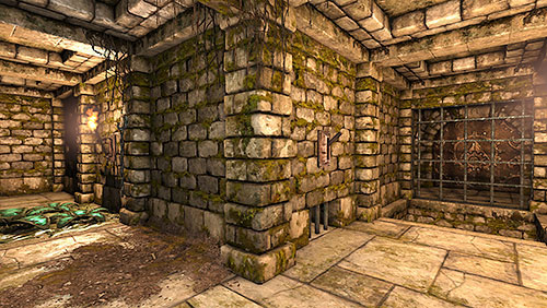 Now, that you have opened the secret tunnel, inside of it you should find a lever which will open the Iron Door found nearby the room with the moving portals - Level 3: Pillars of Light - Walkthrough - Legend of Grimrock - Game Guide and Walkthrough
