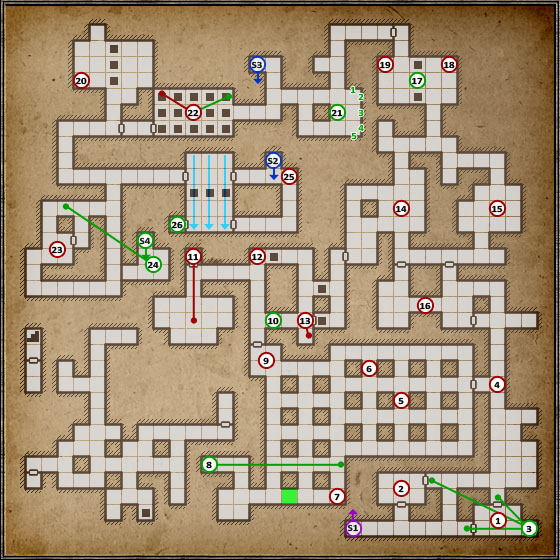 This level is a walk in the park compared to the previous one - Level 7: Ancient Chambers - Walkthrough - Legend of Grimrock - Game Guide and Walkthrough