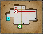 To solve this puzzle, you will need three torches and two stones - Level 9: Goromorg Temple I - Walkthrough - Legend of Grimrock - Game Guide and Walkthrough