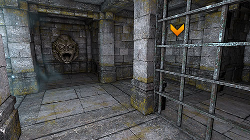 After jumping down, you will reach a small dungeon in which you can find the Scaled Cloak and a bag with herbs and food - Level 10: Goromorg Temple II - Walkthrough - Legend of Grimrock - Game Guide and Walkthrough