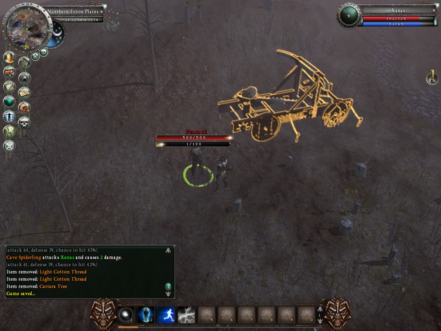 This is the catapult you need to help repair - Quests - Northern Feron Plains - Legends Of Dawn - Game Guide and Walkthrough