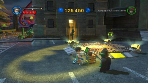 Use new bricks to build terminal (picture) and use it to call the chopper - Harboring a Criminal - prologue - Walkthrough - LEGO Batman 2: DC Super Heroes - Game Guide and Walkthrough