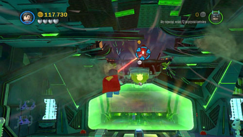 In the next location you will have get on the higher level of the plane - Destination Metropolis - Walkthrough - LEGO Batman 2: DC Super Heroes - Game Guide and Walkthrough