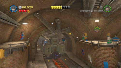 When animation ends move along the corridor and eliminate enemies - Underground Retreat - Walkthrough - LEGO Batman 2: DC Super Heroes - Game Guide and Walkthrough