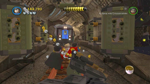 Underground Retreat - on the junction move to the tunnel on the left, destroy black bricks and pull the handle - Citizen in peril - Minikits - LEGO Batman 2: DC Super Heroes - Game Guide and Walkthrough