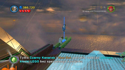 Destination Metropolis -when you get to the air look at left - Citizen in peril - Minikits - LEGO Batman 2: DC Super Heroes - Game Guide and Walkthrough