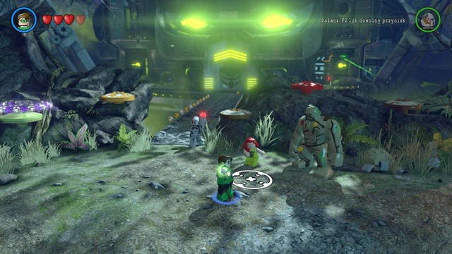 Poison Ivy and the monster will be standing at the beginning of the Hall of Doom after you complete the Garden of Love mission - How to unlock Poison Ivy - General tips - LEGO Batman 3: Beyond Gotham - Game Guide and Walkthrough