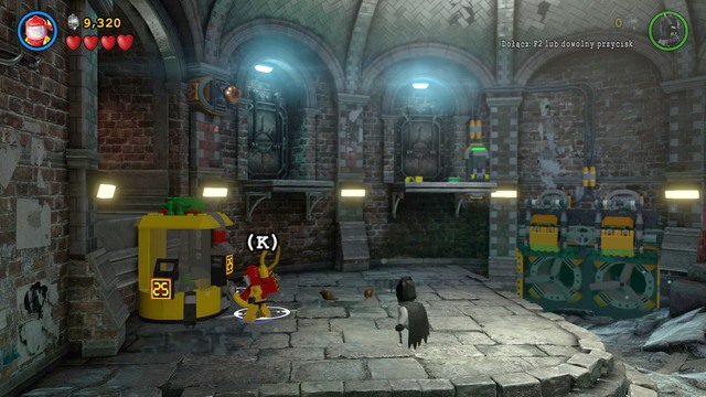 Once you have built the machine switch characters to Robin (change suit button) and collect the token - Pursuers in the Sewers - Walkthrough - LEGO Batman 3: Beyond Gotham - Game Guide and Walkthrough