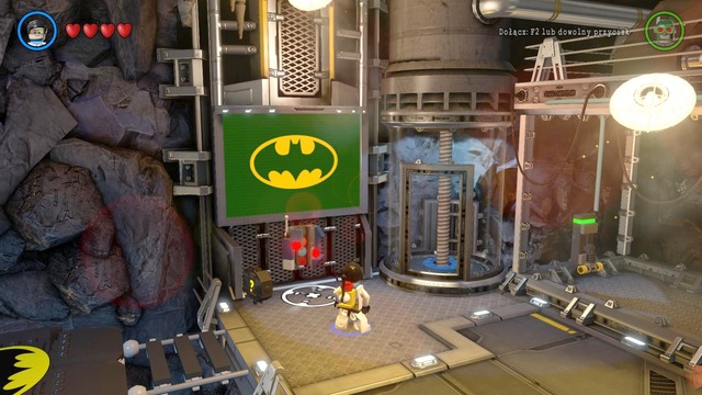 When the security system is off, switch back to Robin, then enter the small room and destroy all objects there - Batcave - Walkthrough - LEGO Batman 3: Beyond Gotham - Game Guide and Walkthrough