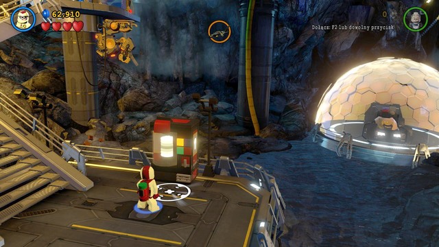 When you get through the cave, collect all the studs on the other side - Breaking BATS! - Walkthrough - LEGO Batman 3: Beyond Gotham - Game Guide and Walkthrough