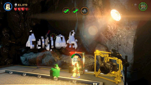 Get to the center of the platform and switch characters to Batman - Space Suits You, Sir! - Walkthrough - LEGO Batman 3: Beyond Gotham - Game Guide and Walkthrough
