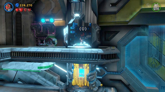 Switch characters to Batman and cut through the gold object below using the Space Suit - Space Suits You, Sir! - Walkthrough - LEGO Batman 3: Beyond Gotham - Game Guide and Walkthrough