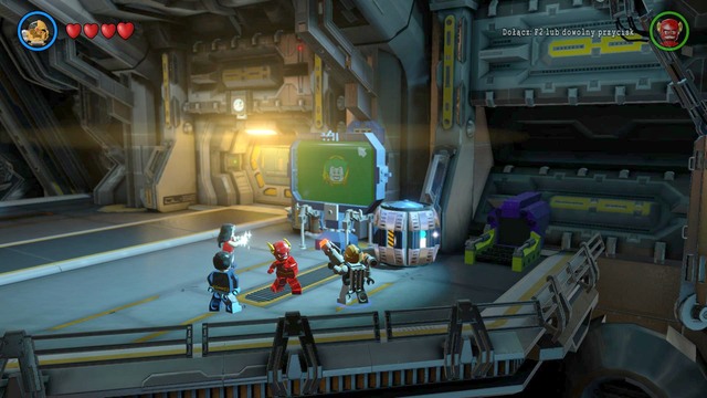 Once you have regained control over your characters, collect all studs in the location you are in - Space Station Infestation - Walkthrough - LEGO Batman 3: Beyond Gotham - Game Guide and Walkthrough