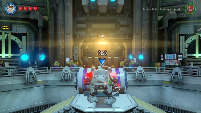 After dealing with opponents, use Cyborgs new suit, approach the locked door and press the correct button - Space Station Infestation - Walkthrough - LEGO Batman 3: Beyond Gotham - Game Guide and Walkthrough