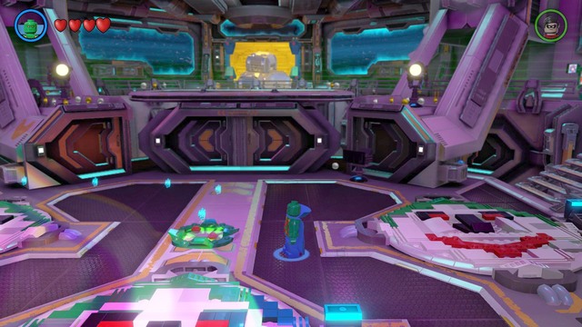 Back in the prison cells, build a platform in the middle, and switch characters to Martian Manhunter - Space Station Infestation - Walkthrough - LEGO Batman 3: Beyond Gotham - Game Guide and Walkthrough