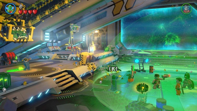 You and your friends get trapped inside Green Lanterns green force field - Space Station Infestation - Walkthrough - LEGO Batman 3: Beyond Gotham - Game Guide and Walkthrough