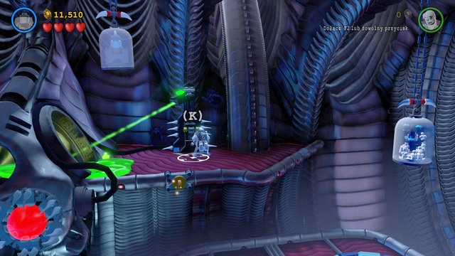 After pulling the first lever put on the Hazard Suit and go across the toxic sludge - The Lantern Menace - Walkthrough - LEGO Batman 3: Beyond Gotham - Game Guide and Walkthrough