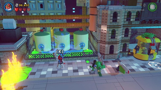 Go back to the main area and switch characters to Cyborg - Big Trouble in Little Gotham - Walkthrough - LEGO Batman 3: Beyond Gotham - Game Guide and Walkthrough