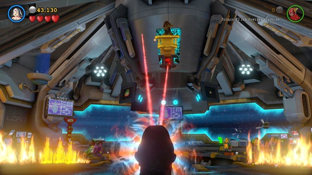 Cheetah boss fight appears in the story mission Space Station Infestation - Cheetah - Boss Fights and Tactics - LEGO Batman 3: Beyond Gotham - Game Guide and Walkthrough