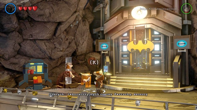 The next mission is available as soon as you step into the Batcave - Side quests - Batcave - secrets - LEGO Batman 3: Beyond Gotham - Game Guide and Walkthrough