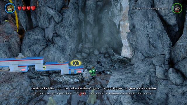 The fourth character that you can unlock here is located at the very bottom of the Batcave - Characters and Vehicles - Batcave - secrets - LEGO Batman 3: Beyond Gotham - Game Guide and Walkthrough