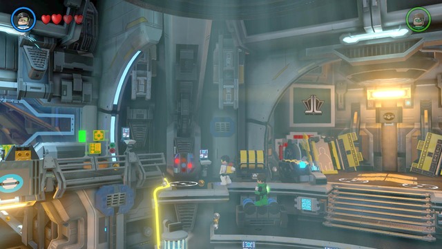 You can find the first Gold Brick in the Lab - Gold Bricks - Watchtower - secrets - LEGO Batman 3: Beyond Gotham - Game Guide and Walkthrough