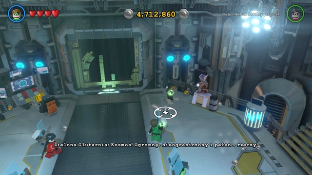 To start this mission, you have to talk to Green Loontern - Side quests - Watchtower - secrets - LEGO Batman 3: Beyond Gotham - Game Guide and Walkthrough