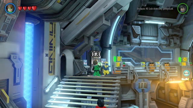 Go to the Lab and talk Booster Gold - Side quests - Watchtower - secrets - LEGO Batman 3: Beyond Gotham - Game Guide and Walkthrough