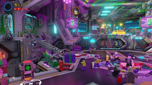 As Plastic Man, approach the platform on the left and get to the other side - Adam West / Red Brick - Space Station Infestation - secrets - LEGO Batman 3: Beyond Gotham - Game Guide and Walkthrough