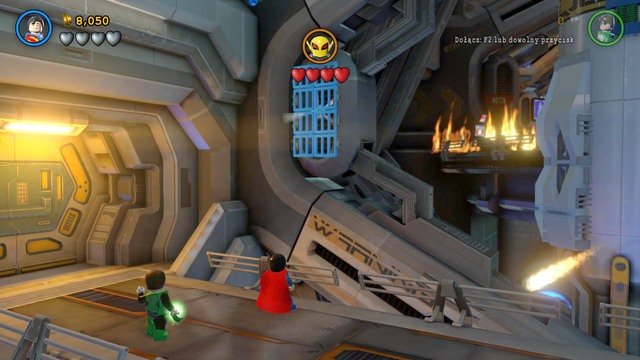 You can unlock the first character when fighting Firefly - Characters - Space Station Infestation - secrets - LEGO Batman 3: Beyond Gotham - Game Guide and Walkthrough