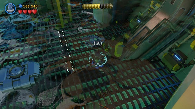 You can find the last Minikit underwater, in the container on the right - Minikits - The Big Grapple - secrets - LEGO Batman 3: Beyond Gotham - Game Guide and Walkthrough