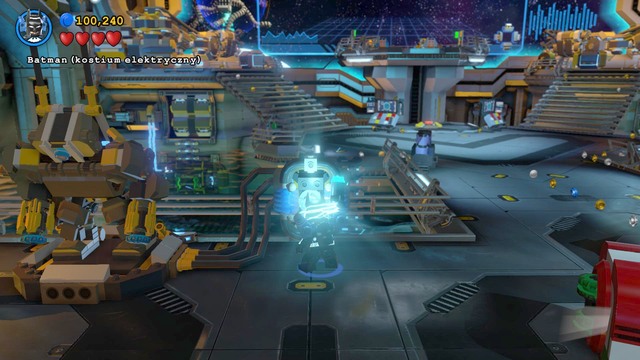 You can find the ninth Minikit at the end of the location - Minikits - The Big Grapple - secrets - LEGO Batman 3: Beyond Gotham - Game Guide and Walkthrough