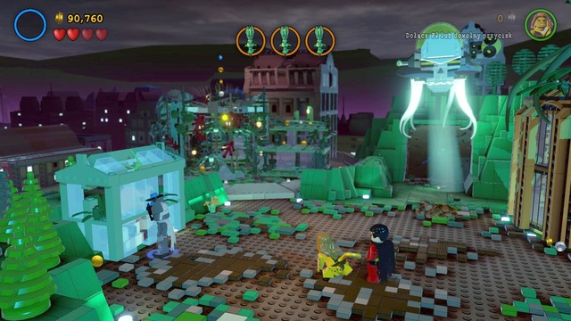 You will find the fifth Minikit in the at the carnival - Minikits - Big Trouble in Little Gotham - secrets - LEGO Batman 3: Beyond Gotham - Game Guide and Walkthrough