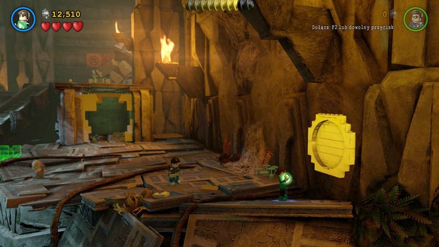 You will find the sixth Minikit in the main cave, where you complete the task with the light beams - Minikits - Need for Greed - secrets - LEGO Batman 3: Beyond Gotham - Game Guide and Walkthrough