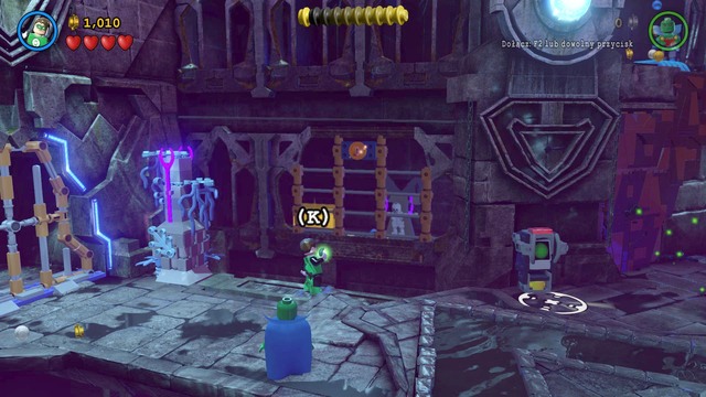 You will find the fourth Minikit at the beginning of the second location - Minikits - Jailhouse Nok - secrets - LEGO Batman 3: Beyond Gotham - Game Guide and Walkthrough