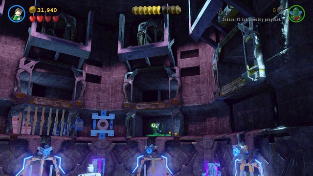 You can find the eighth Minikit near the part where you open the five door that lead to the next location - Minikits - Jailhouse Nok - secrets - LEGO Batman 3: Beyond Gotham - Game Guide and Walkthrough