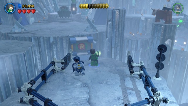 The fourth Minikit can be obtained after completing the task with cows - Minikits - Breaking the Ice - secrets - LEGO Batman 3: Beyond Gotham - Game Guide and Walkthrough