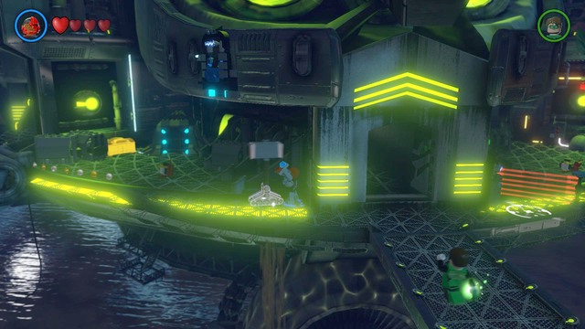 Use Cyborgs Demolition Suit to destroy the second blockage and rescue the penguin - Side quests - Hall of Justice, Hall of Doom - secrets - LEGO Batman 3: Beyond Gotham - Game Guide and Walkthrough